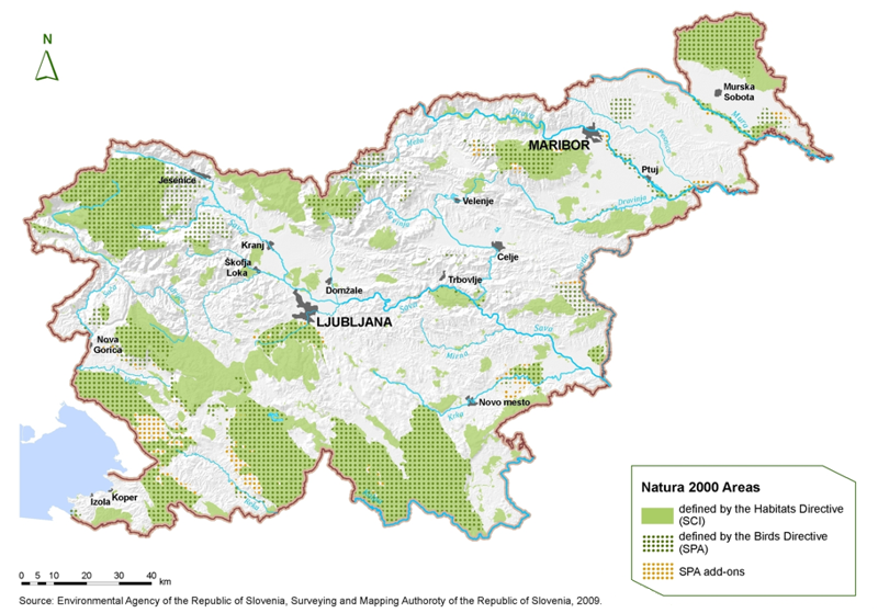 Natura 2000 areas