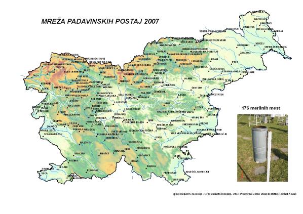 Mreža padavinskih postaj